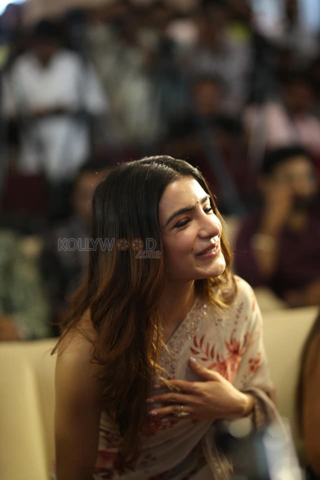Actress Producer Samantha Ruth Prabhu at Subham Movie Success Meet Stills 03