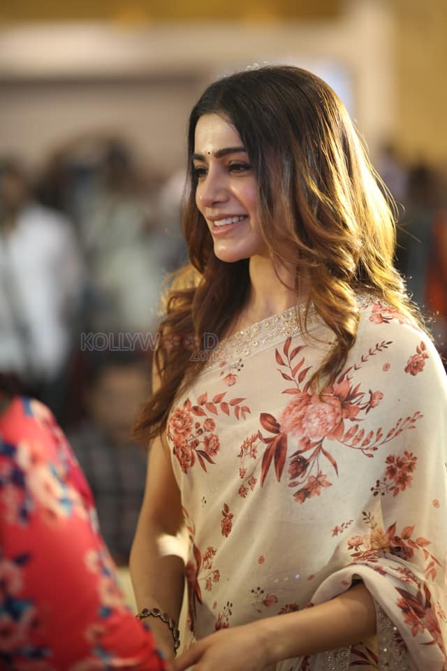 Actress Producer Samantha Ruth Prabhu at Subham Movie Success Meet Stills 04