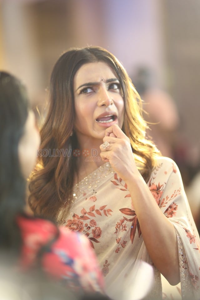 Actress Producer Samantha Ruth Prabhu at Subham Movie Success Meet Stills 05