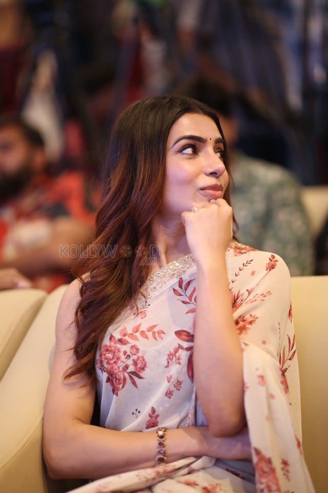 Actress Producer Samantha Ruth Prabhu at Subham Movie Success Meet Stills 12
