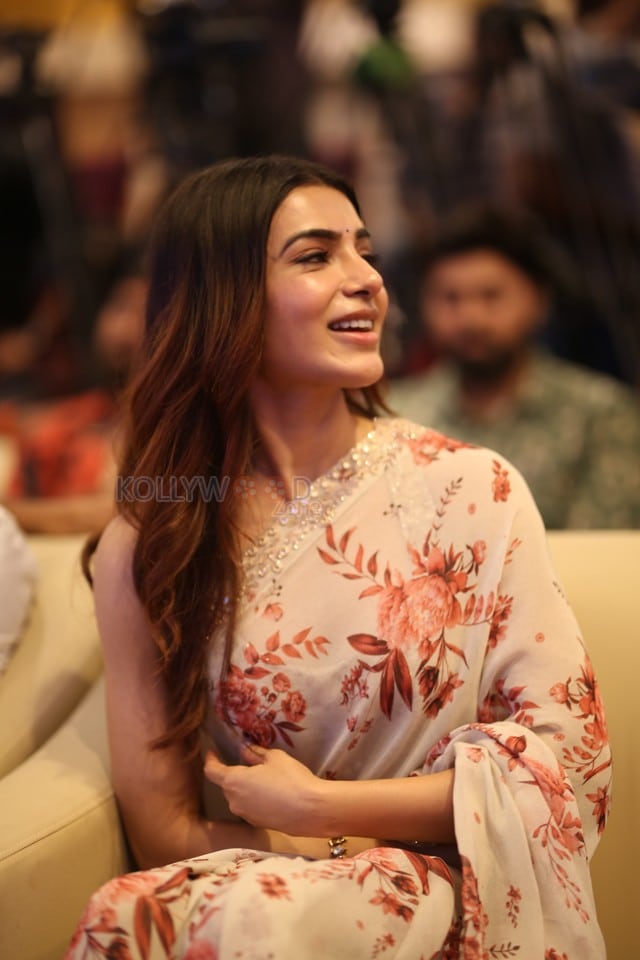 Actress Producer Samantha Ruth Prabhu at Subham Movie Success Meet Stills 14