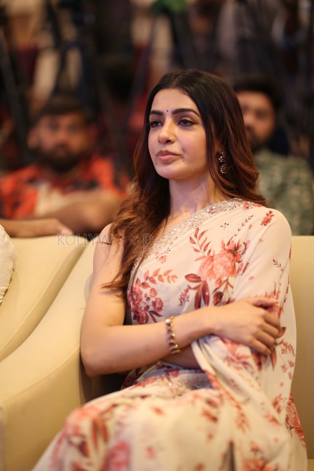Actress Producer Samantha Ruth Prabhu at Subham Movie Success Meet Stills 15