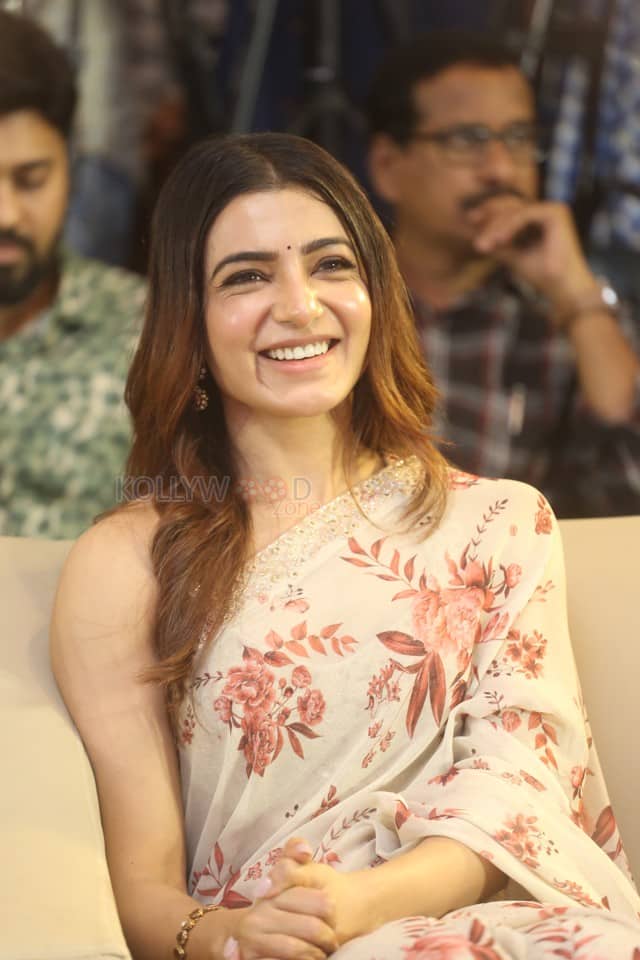 Actress Producer Samantha Ruth Prabhu at Subham Movie Success Meet Stills 21