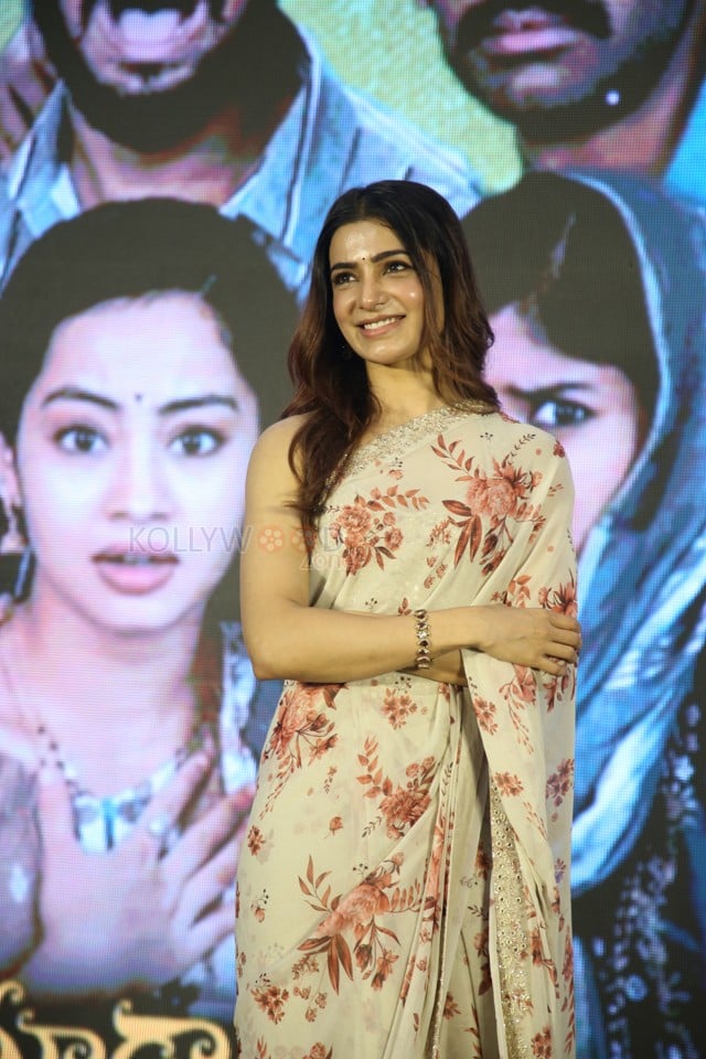 Actress Producer Samantha Ruth Prabhu at Subham Movie Success Meet Stills 30
