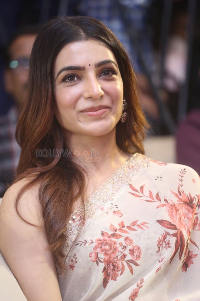 Actress Producer Samantha Ruth Prabhu at Subham Movie Success Meet Stills 32