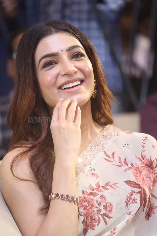 Actress Producer Samantha Ruth Prabhu at Subham Movie Success Meet Stills 33