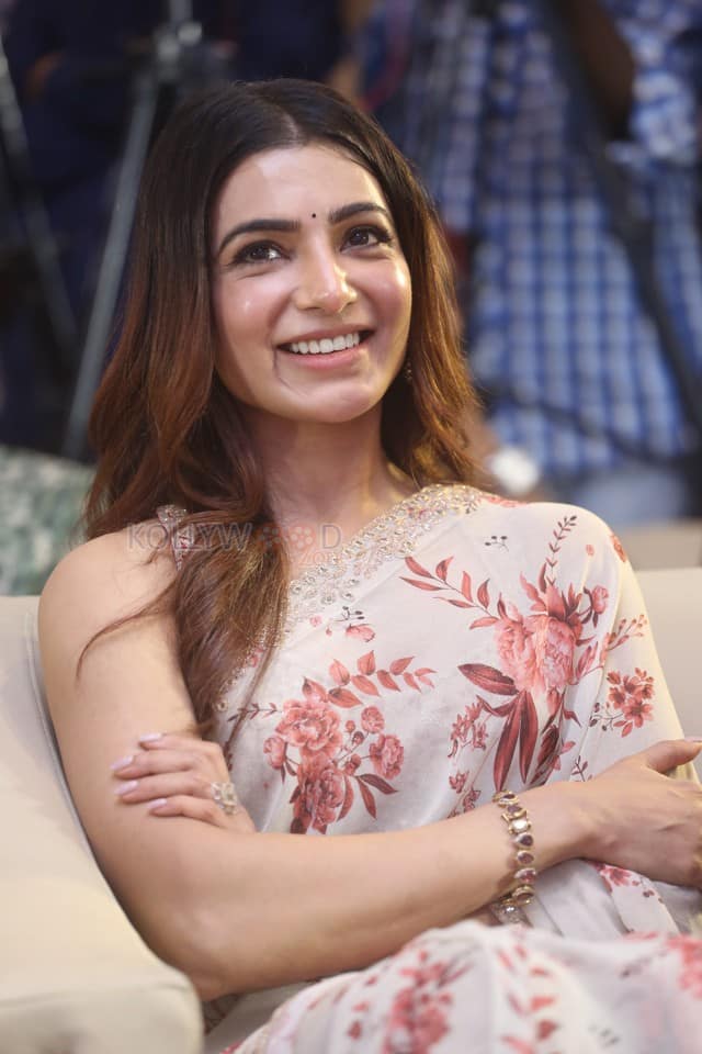 Actress Producer Samantha Ruth Prabhu at Subham Movie Success Meet Stills 37