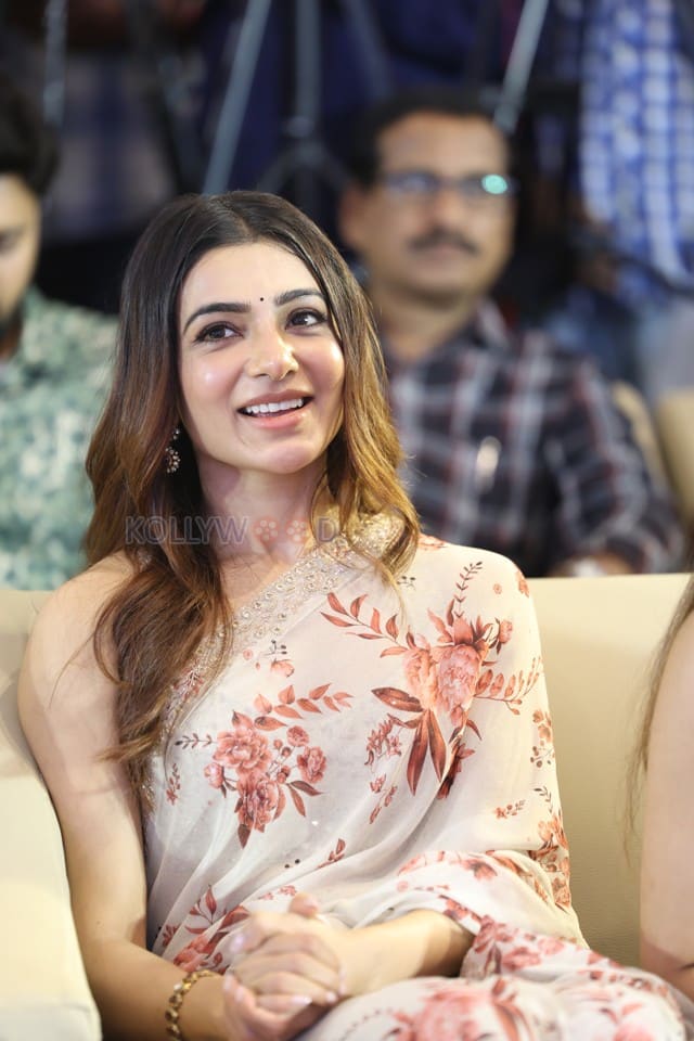 Actress Producer Samantha Ruth Prabhu at Subham Movie Success Meet Stills 42