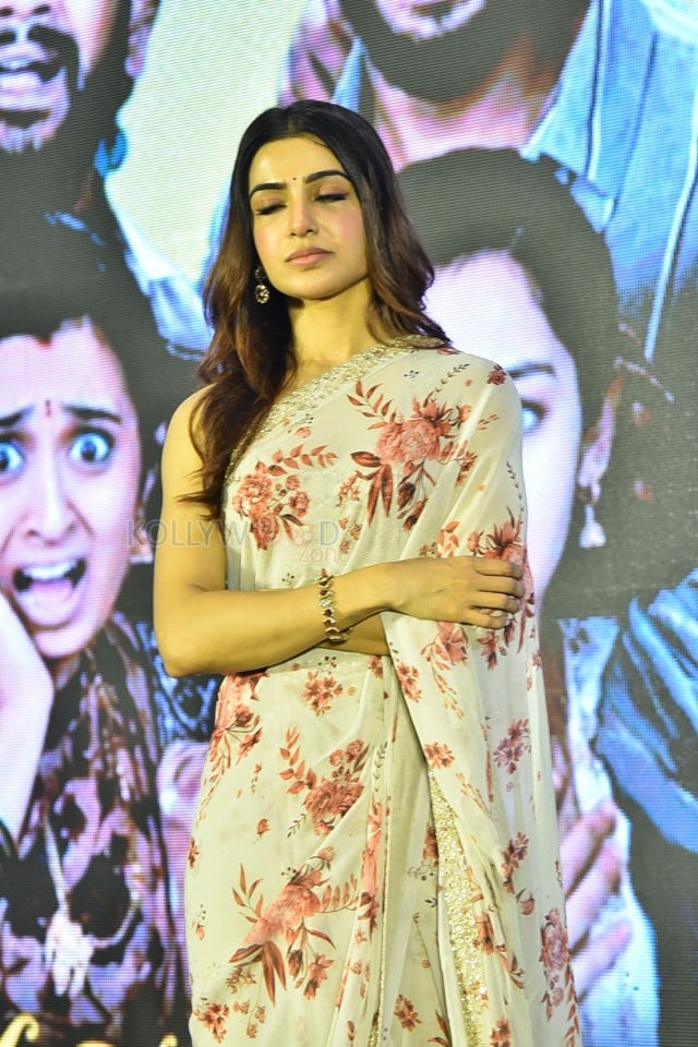 Actress Producer Samantha Ruth Prabhu at Subham Movie Success Meet Stills 49