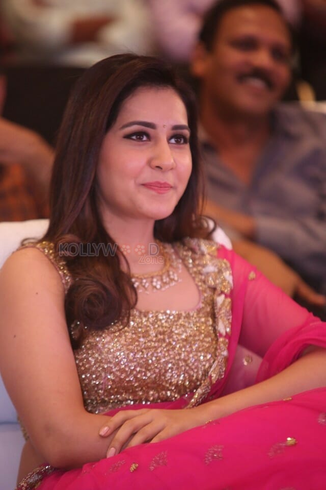 Actress Raashi Khanna At Srinivasa Kalyanam Success Meet Photos