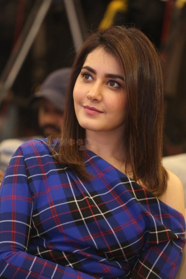 Actress Raashi Khanna At Venky Mama Press Meet Photos