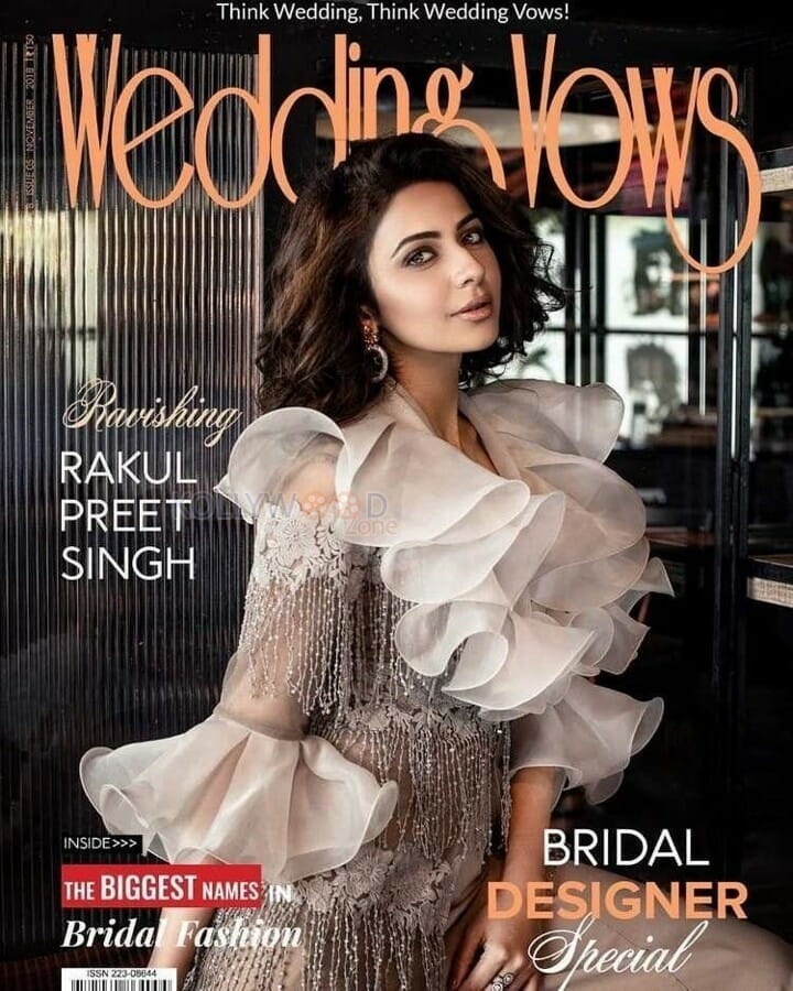 Actress Rakul Preet Singh Wedding Vows Magazine Photos