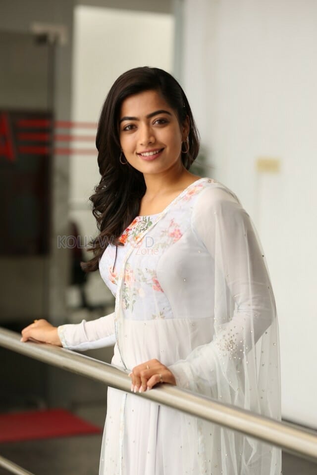 Actress Rashmika Mandana At Sarileru Neekevvaru Movie Interview Pictures