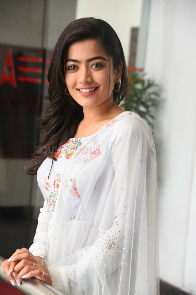 Actress Rashmika Mandana At Sarileru Neekevvaru Movie Interview Pictures