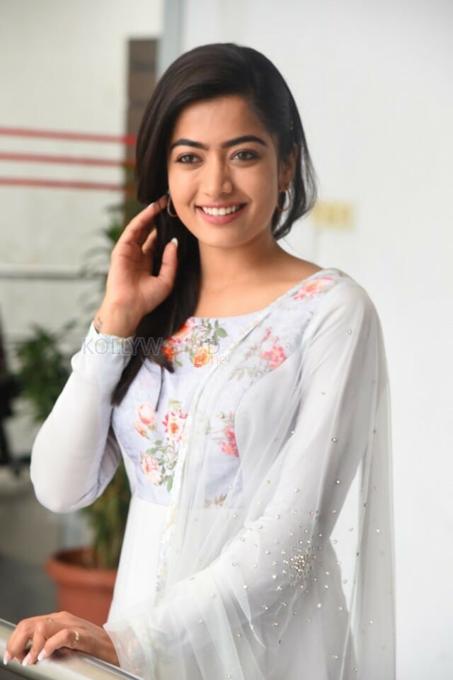 Actress Rashmika Mandana At Sarileru Neekevvaru Movie Interview Pictures