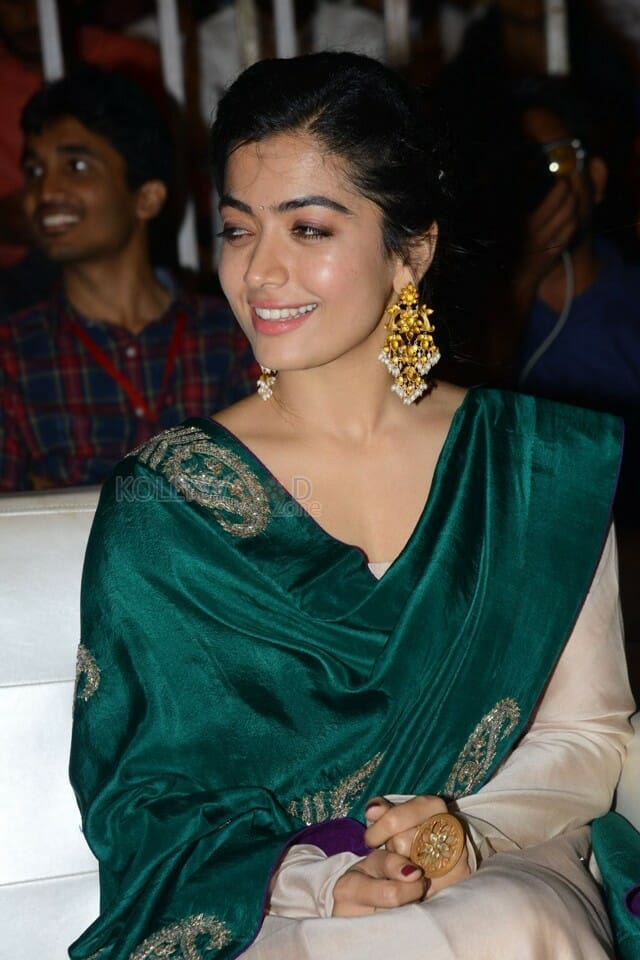 Actress Rashmika Mandanna At Bheeshma Movie Success Meet Stills