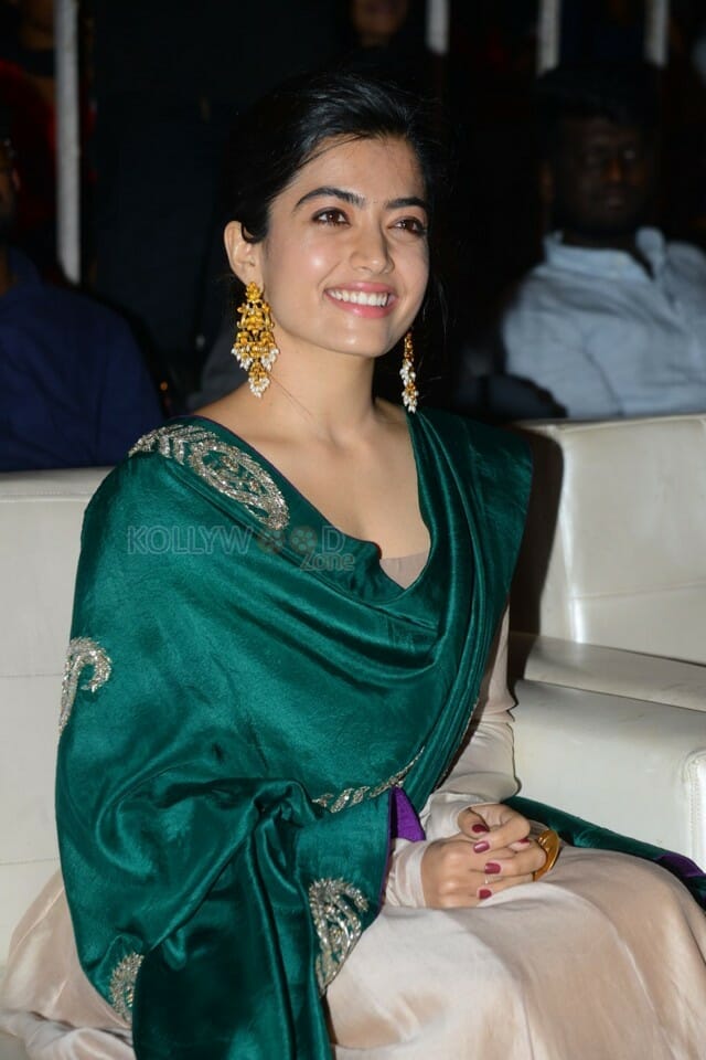 Actress Rashmika Mandanna At Bheeshma Movie Success Meet Stills