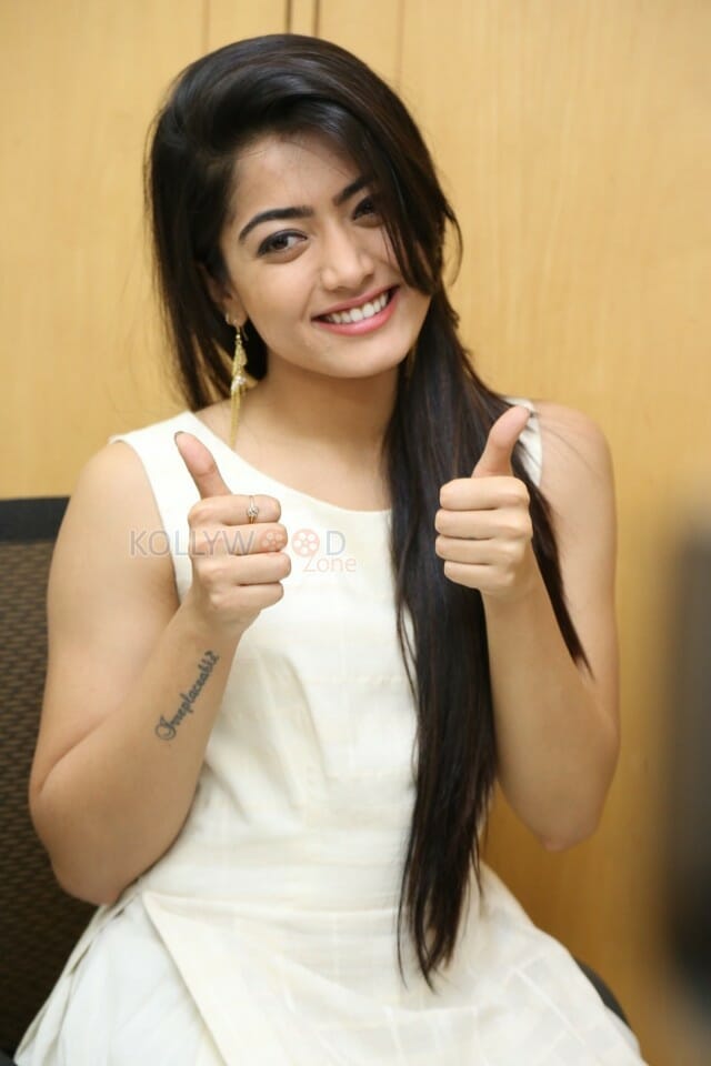 Actress Rashmika Mandanna Interview Photos
