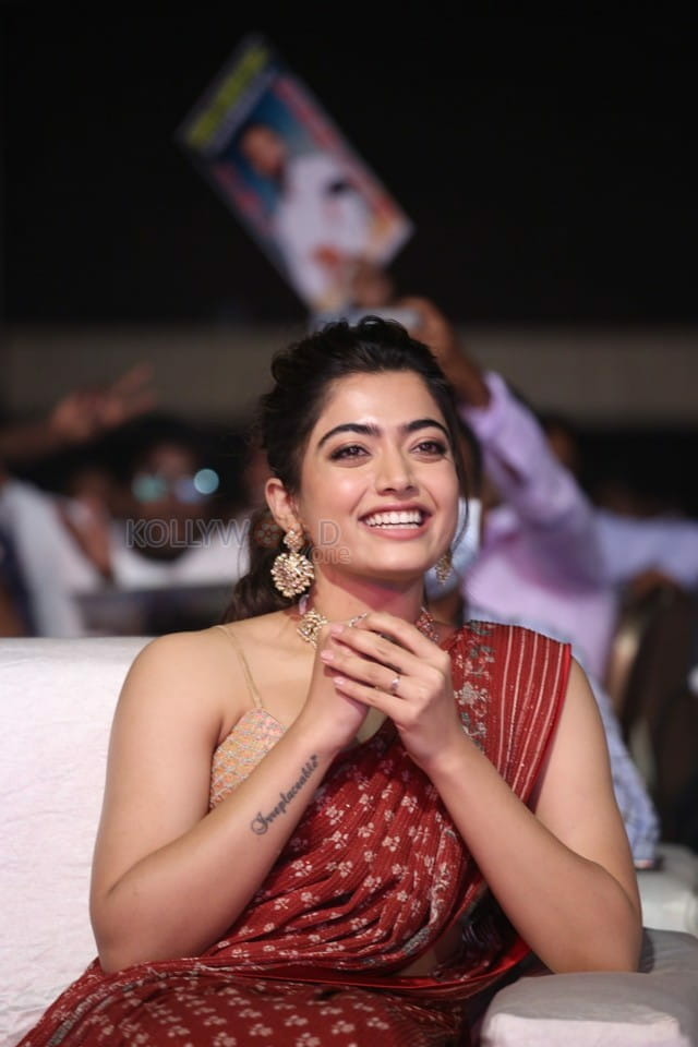 Actress Rashmika Mandanna at Sulthan Pre Release Event Photos