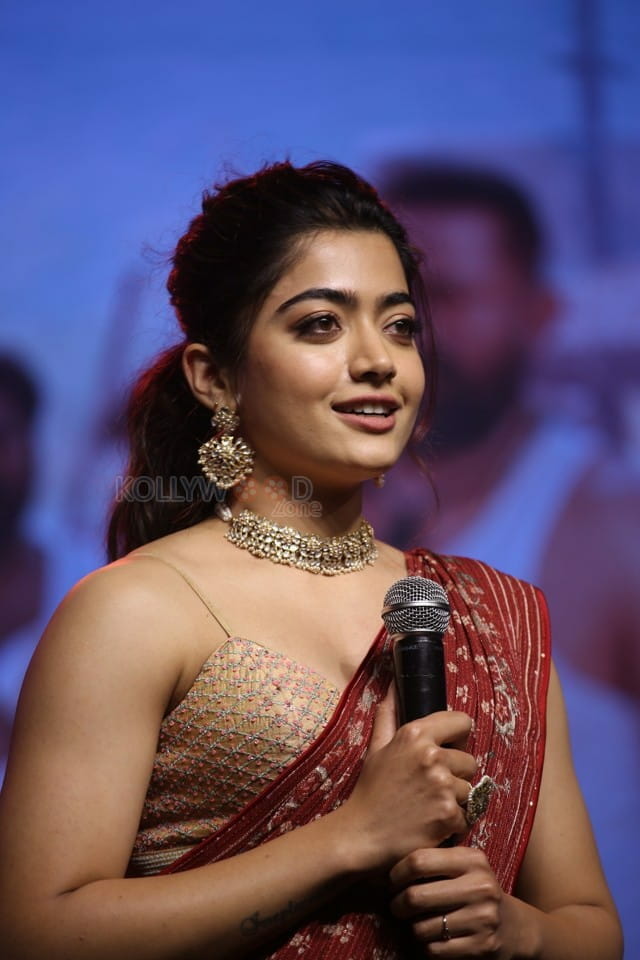 Actress Rashmika Mandanna at Sulthan Pre Release Event Photos