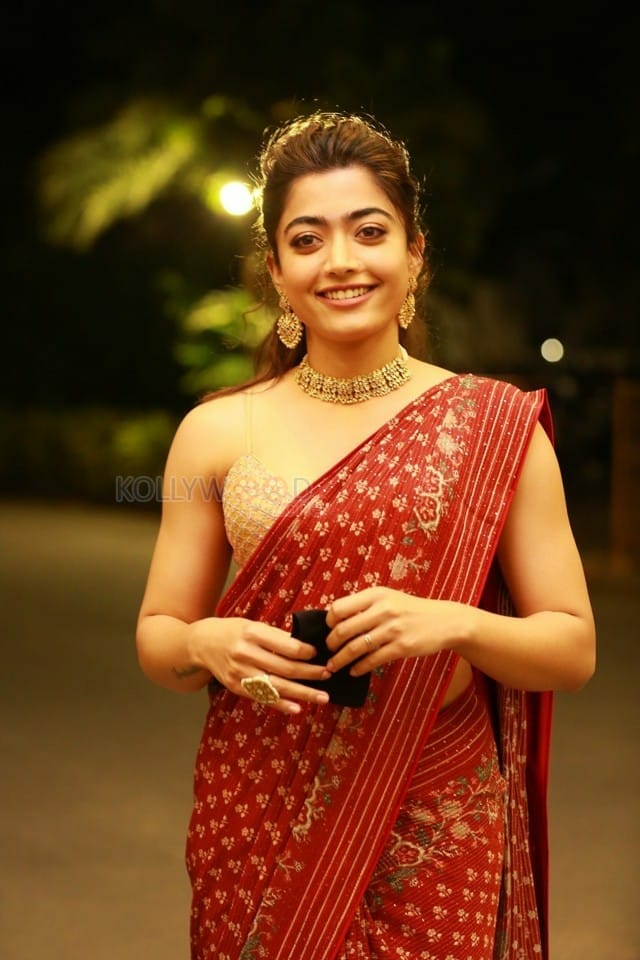 Actress Rashmika Mandanna at Sulthan Pre Release Event Photos