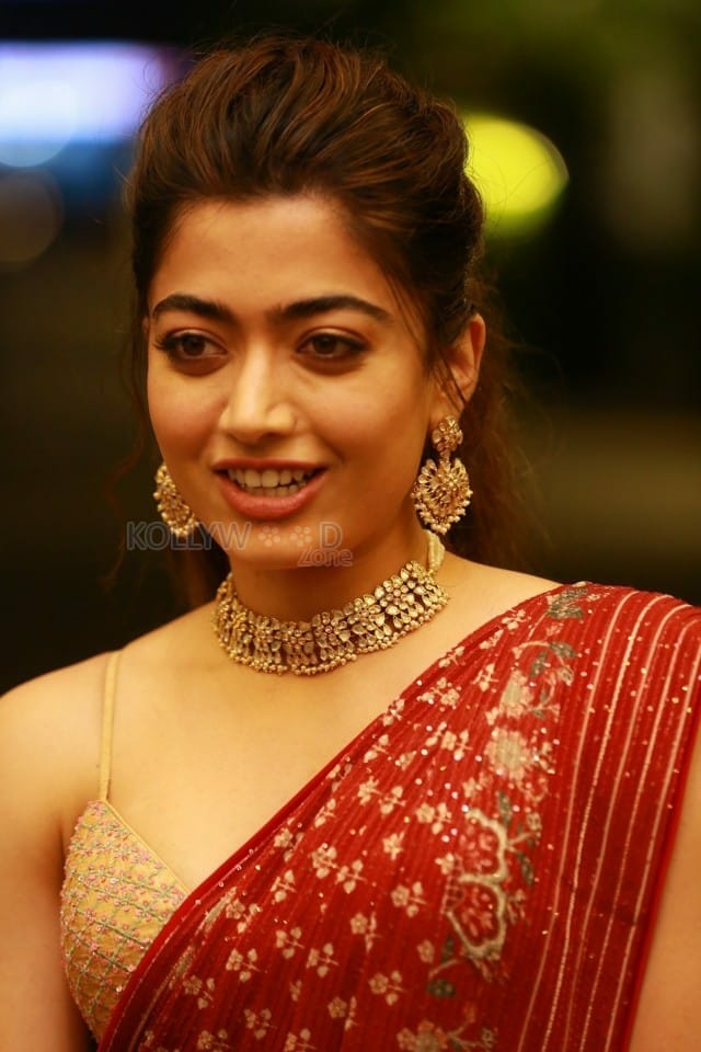 Actress Rashmika Mandanna at Sulthan Pre Release Event Photos