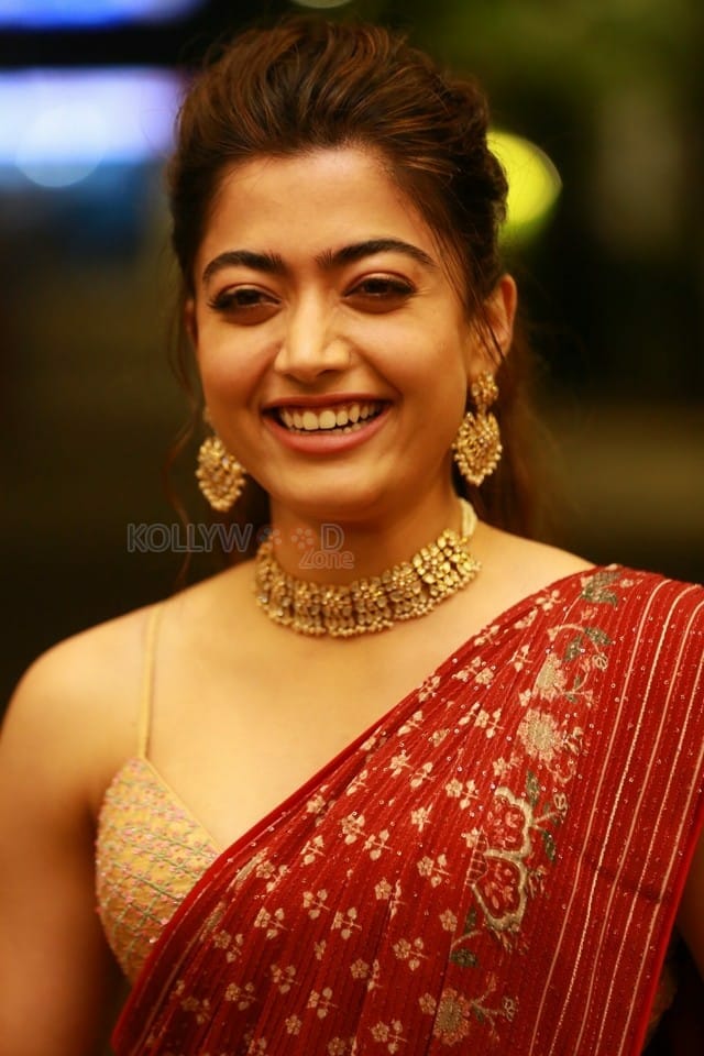 Actress Rashmika Mandanna at Sulthan Pre Release Event Photos