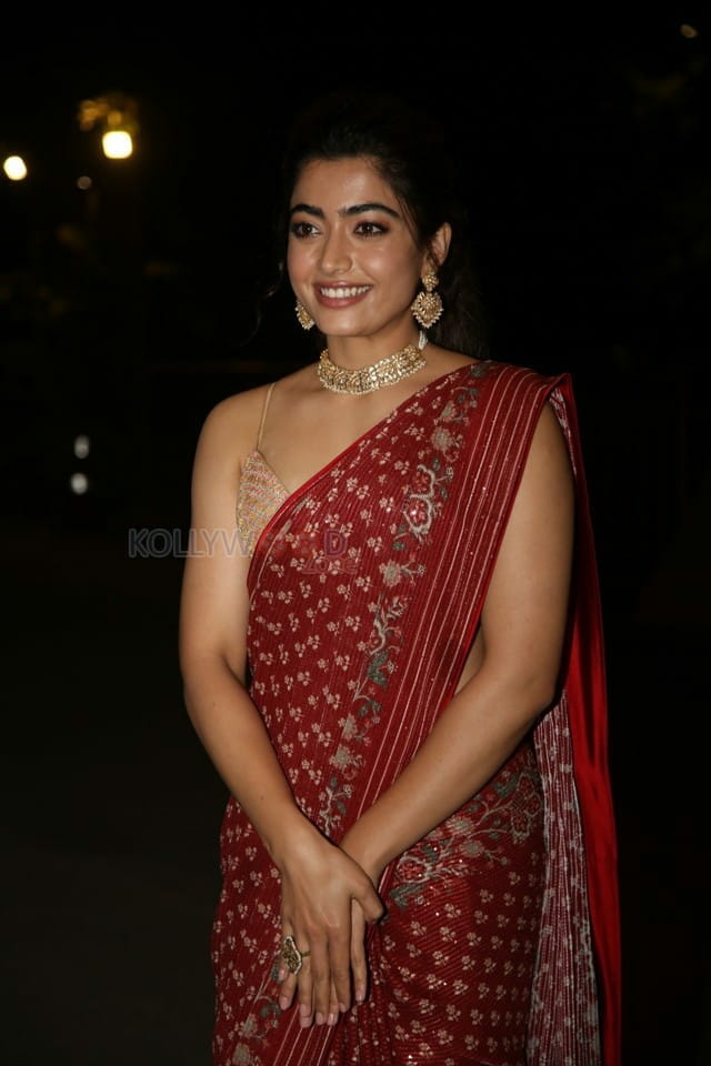 Actress Rashmika Mandanna at Sulthan Pre Release Event Photos