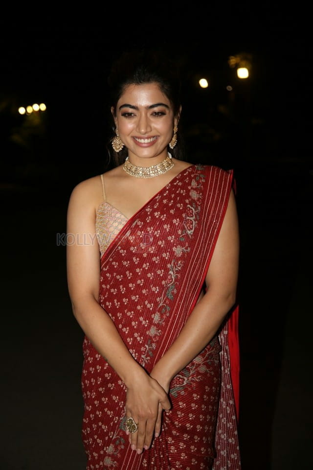 Actress Rashmika Mandanna at Sulthan Pre Release Event Photos