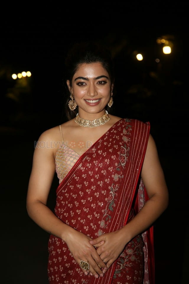 Actress Rashmika Mandanna at Sulthan Pre Release Event Photos