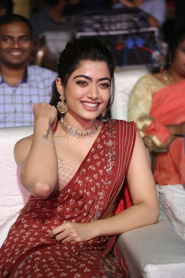 Actress Rashmika Mandanna at Sulthan Pre Release Event Photos