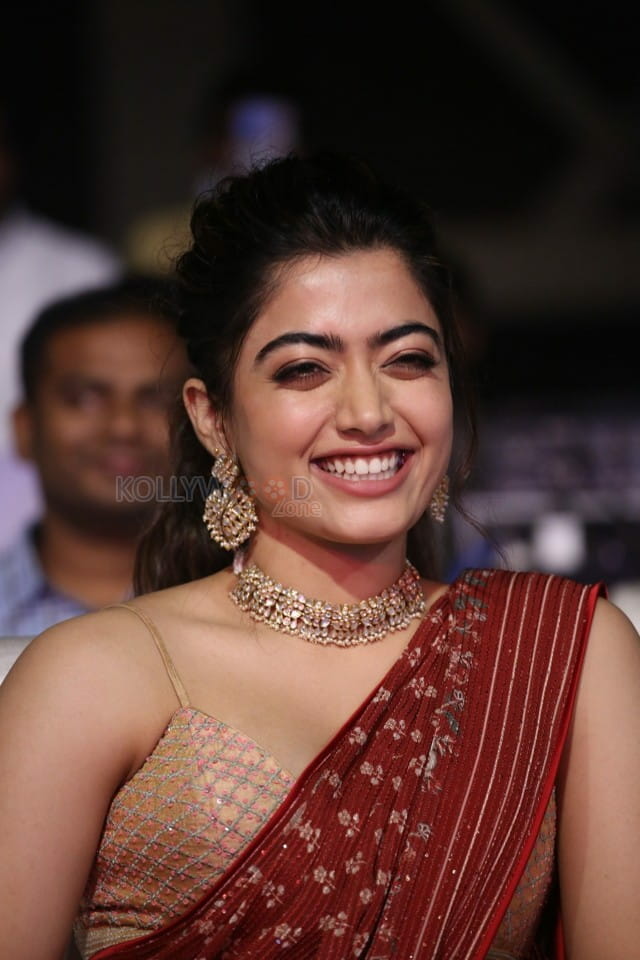 Actress Rashmika Mandanna at Sulthan Pre Release Event Photos