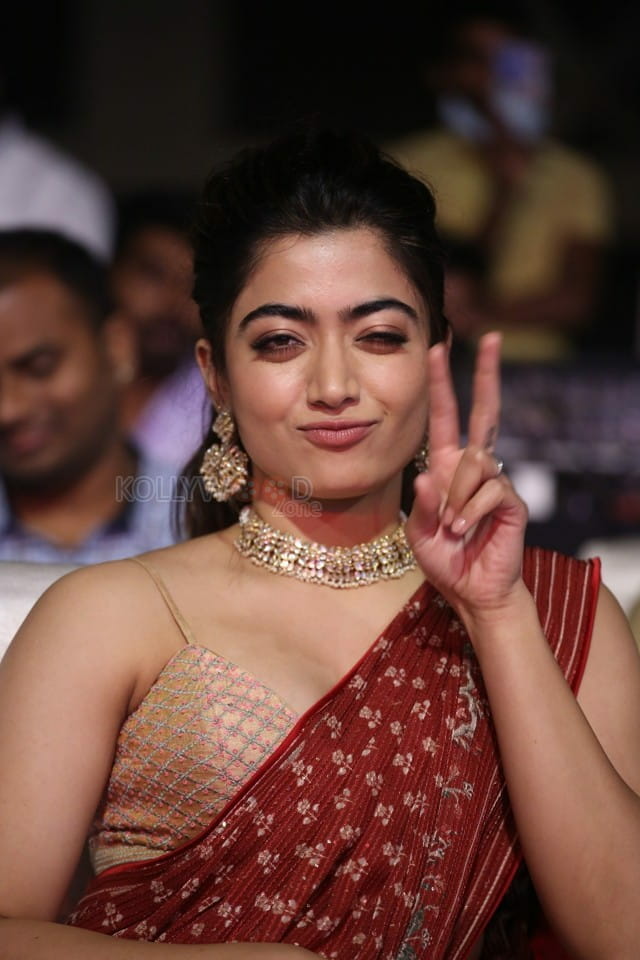 Actress Rashmika Mandanna at Sulthan Pre Release Event Photos