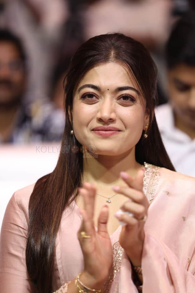 Actress Rashmika Mandanna at The Girlfriend Movie Success Meet Pictures 01