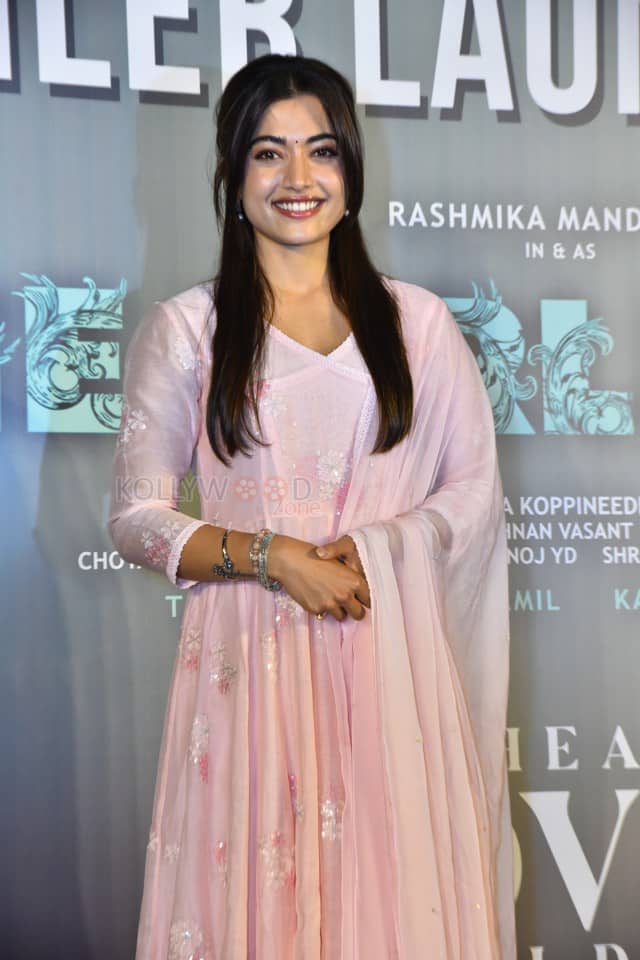 Actress Rashmika Mandanna at The Girlfriend Movie Trailer Launch Photos 06