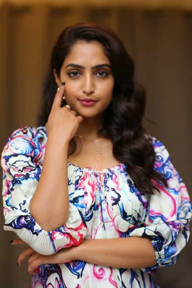 Actress Reba Monica John Interview Stills 16