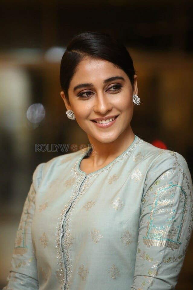 Actress Regina Cassandra At Telugu Cine Rathasarathula Rajotsvam Curtain Raiser Photos