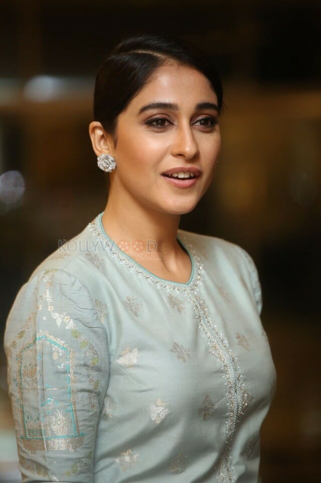 Actress Regina Cassandra At Telugu Cine Rathasarathula Rajotsvam Curtain Raiser Photos