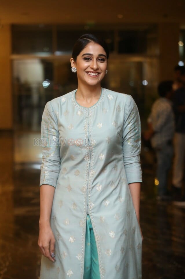 Actress Regina Cassandra At Telugu Cine Rathasarathula Rajotsvam Curtain Raiser Photos
