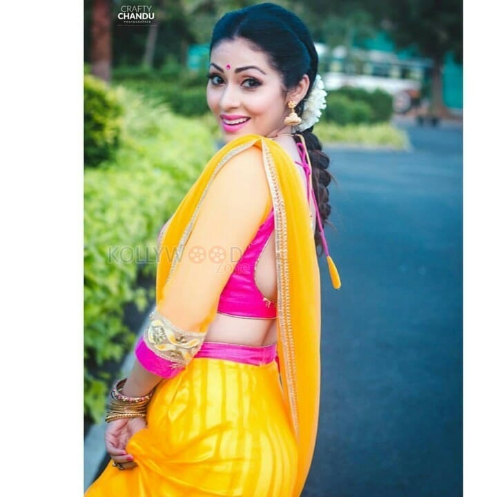 Actress Sadha Traditional Photos