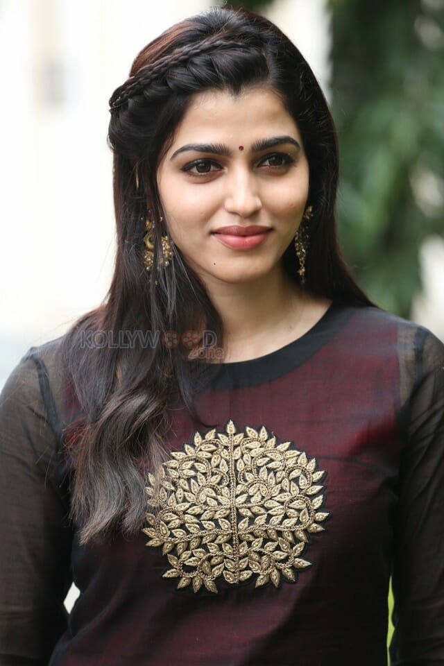 Actress Sai Dhanshika At Meela Movie Press Meet Pictures