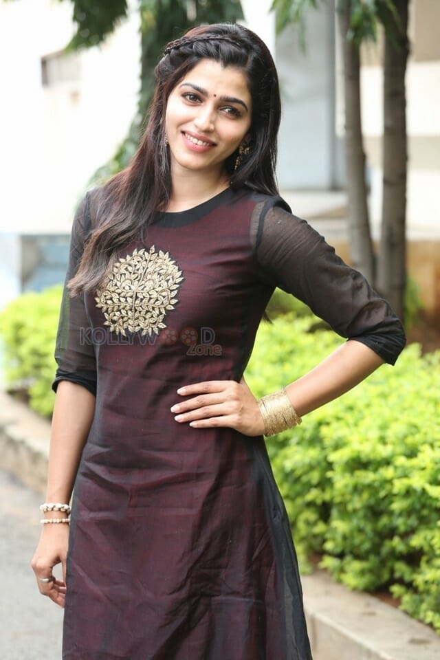 Actress Sai Dhanshika At Meela Movie Press Meet Pictures