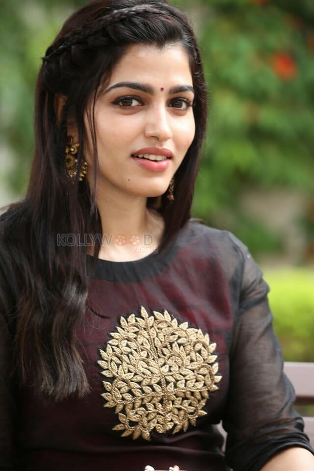 Actress Sai Dhanshika At Meela Movie Press Meet Pictures