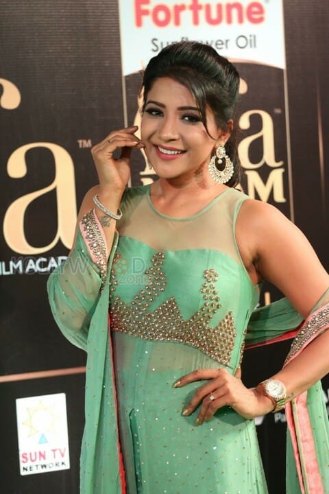 Actress Sakshi Agarwal At Iifa Utsavam Event Pictures