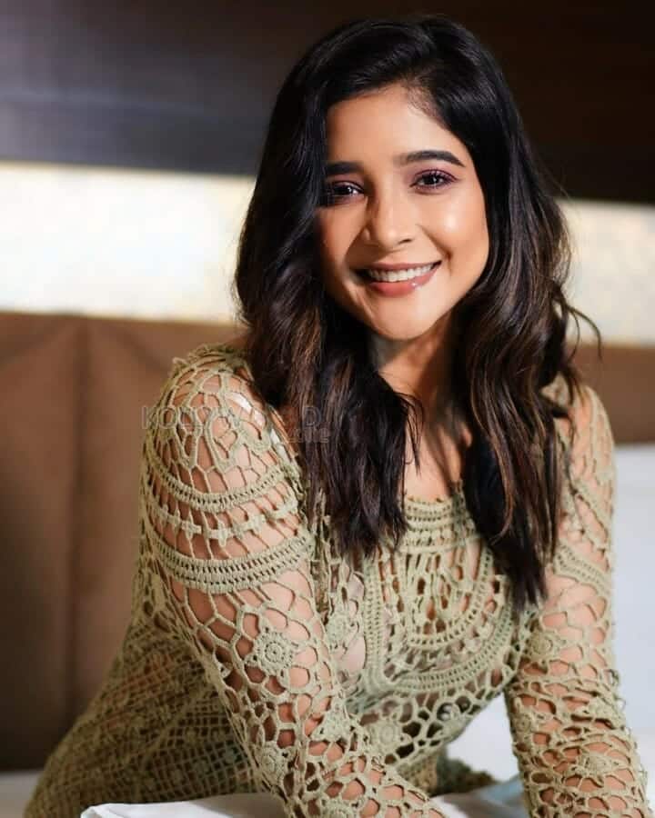 Actress Sakshi Agarwal in a See Through Dress Photoshoot Stills 02