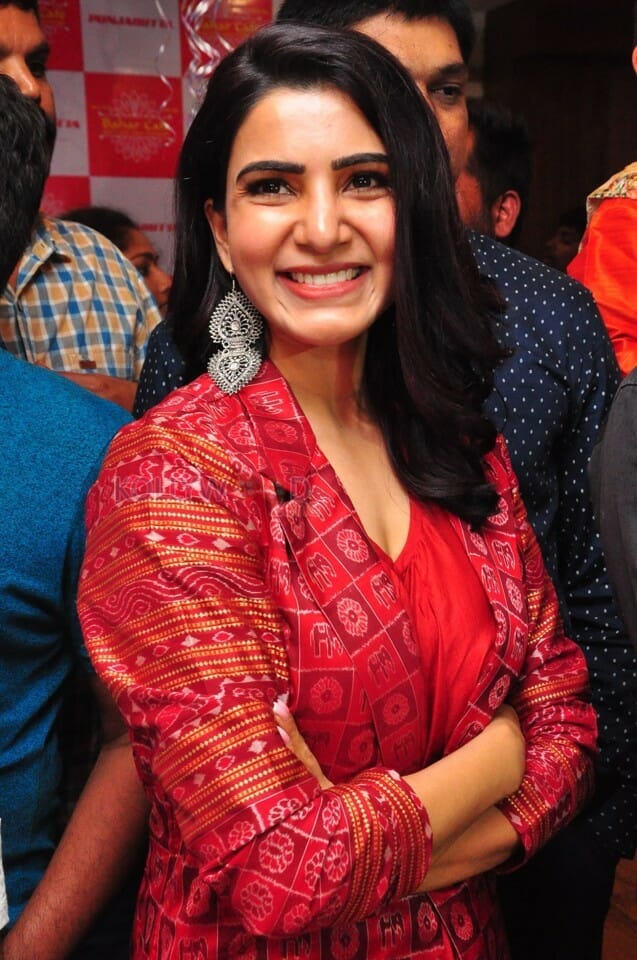 Actress Samantha Akkineni At Bahar Cafe Launch Photos