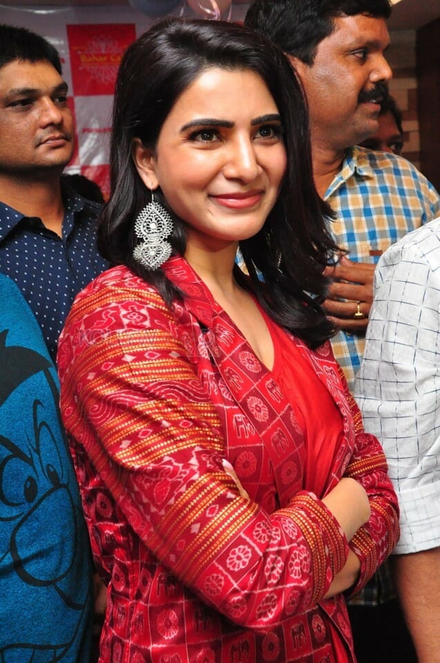 Actress Samantha Akkineni At Bahar Cafe Launch Photos