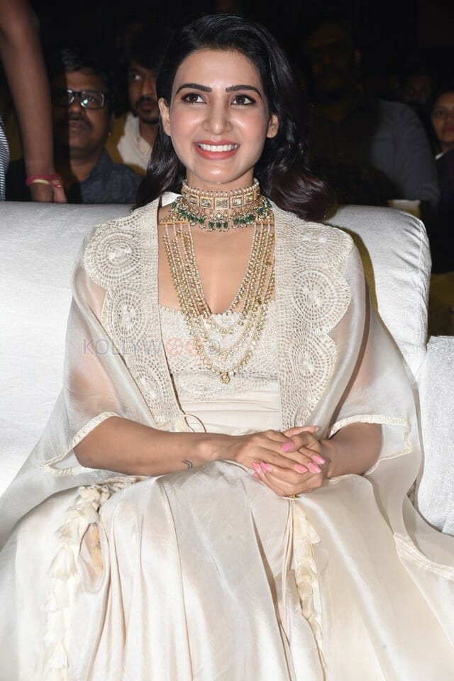 Actress Samantha Akkineni At Majili Pre release Event Pictures