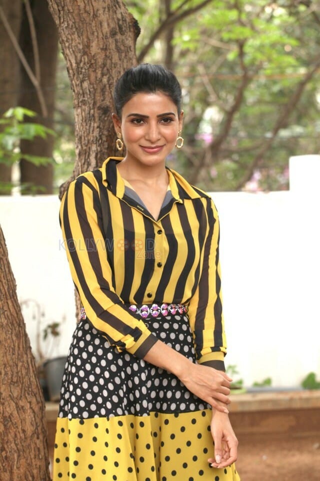 Actress Samantha Akkineni At Oh Baby Interview Pictures