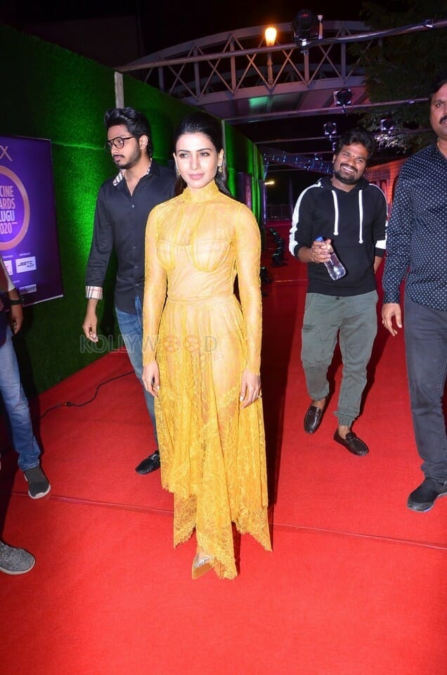 Actress Samantha Akkineni At Zee Cine Awards Telugu Pictures